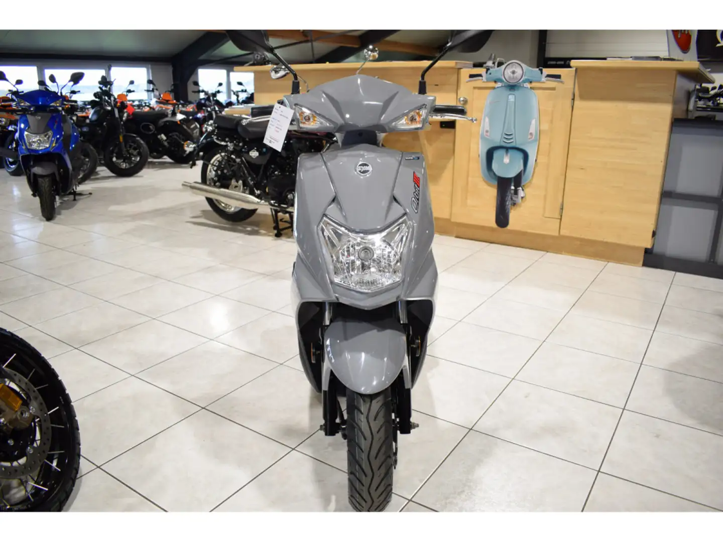SYM Orbit III 50 classe B 45 Km/h Gris - 2