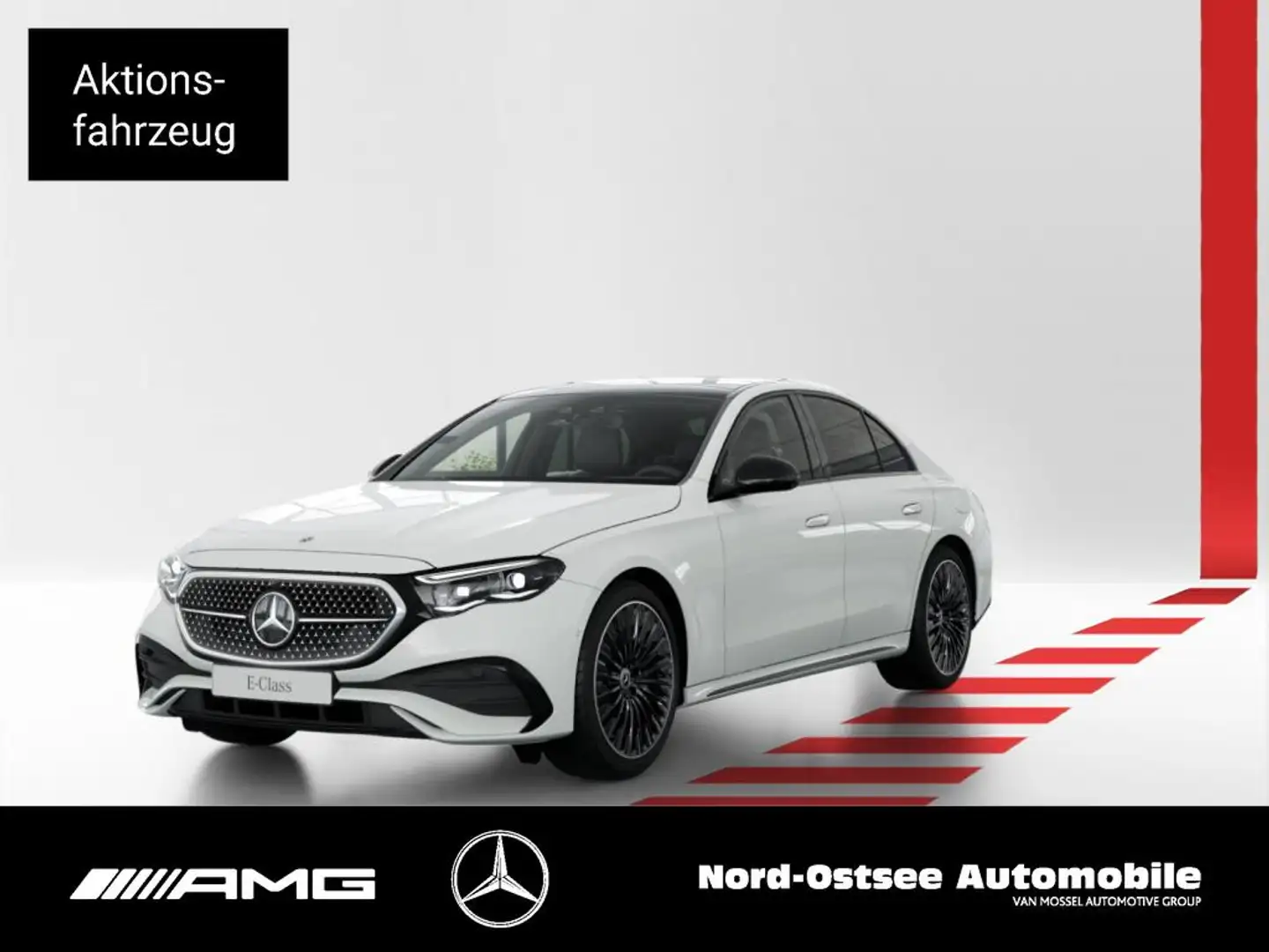 Mercedes-Benz E 300 de  AMG NIGHT PANO DIGITAL-LIGHT 360° Weiß - 1