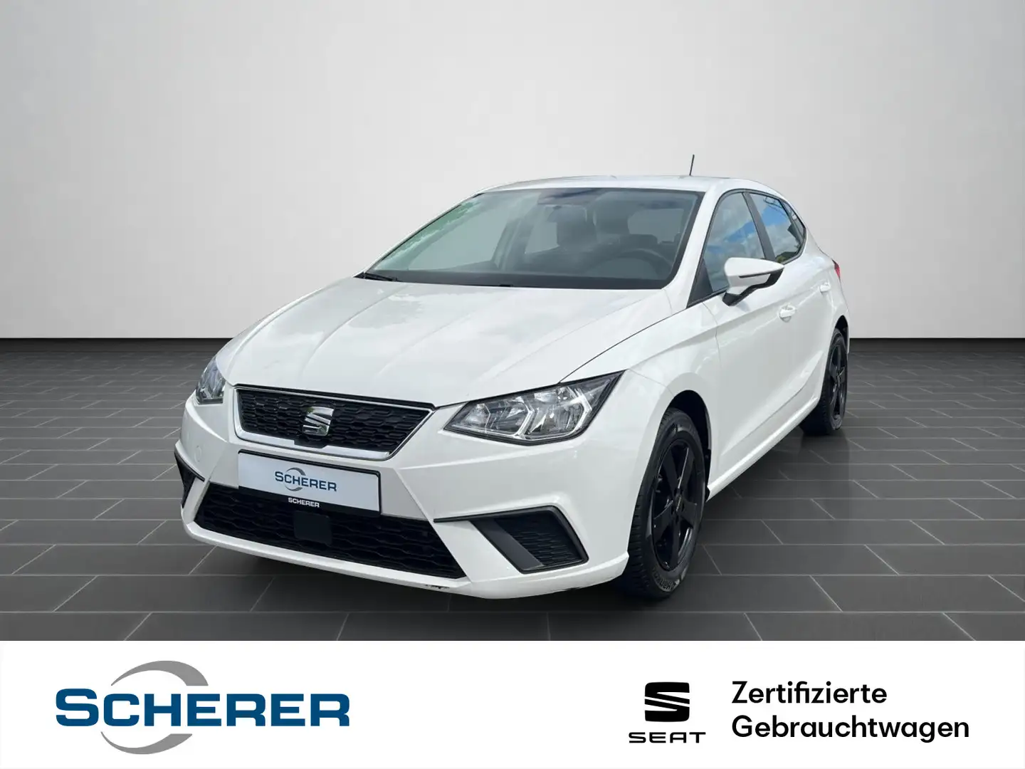SEAT Ibiza 1.0 TSI DSG Style Full Link, PDC, Front As Weiß - 1