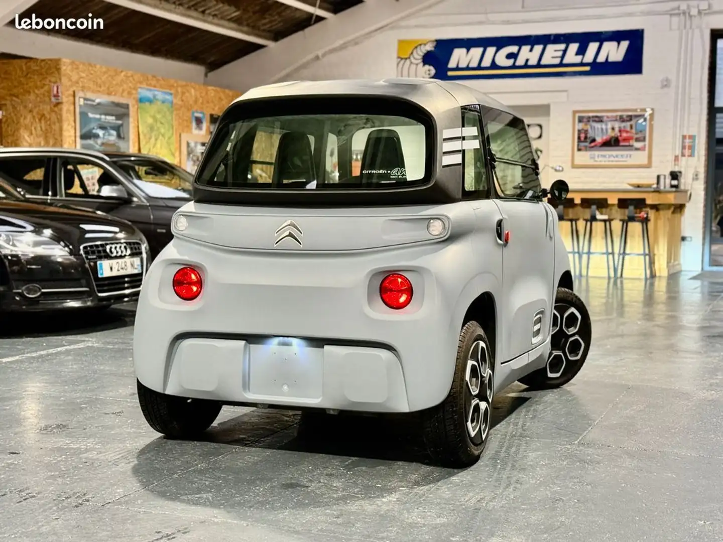 Citroen Ami Citroën 12-2023 505 kms Toit panoramique Etat proche du neuf Grijs - 2