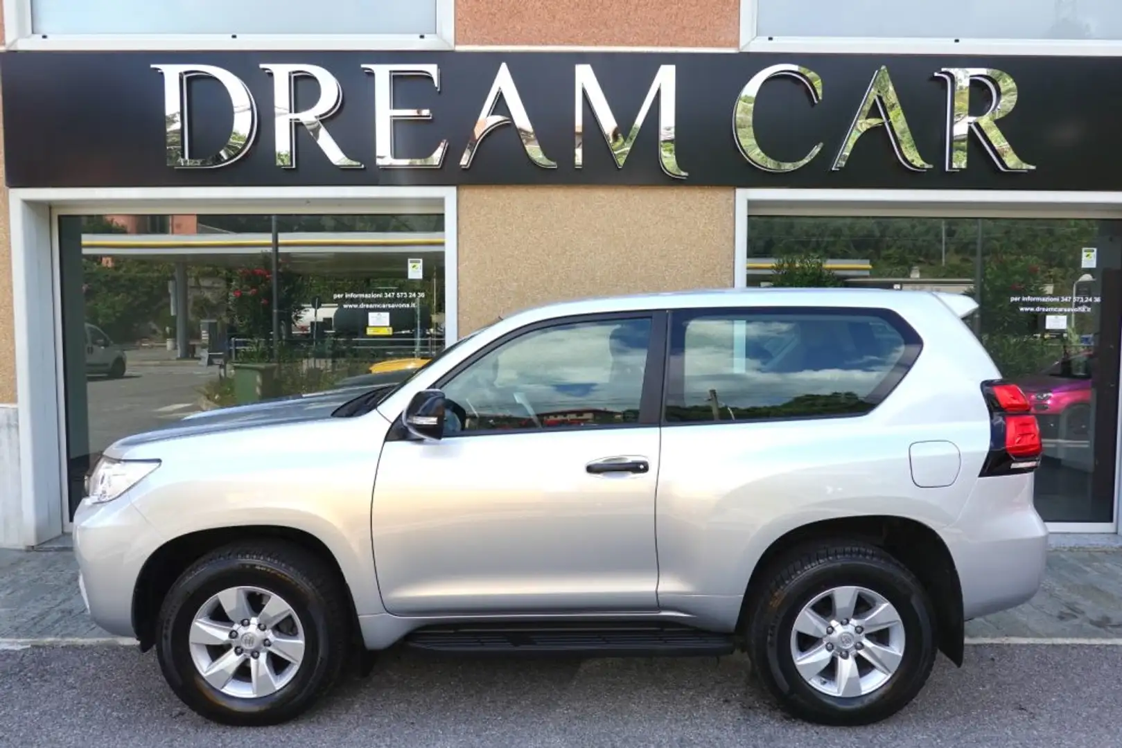 Toyota Land Cruiser 2.8 D4-D 3 porte Lounge GANCIO TRAINO Argento - 2