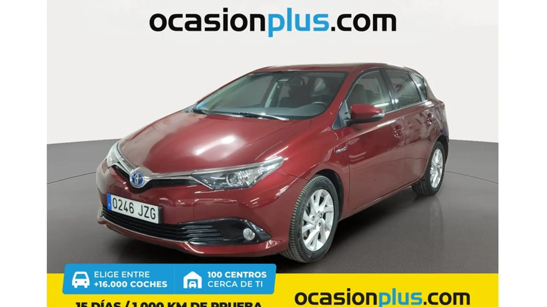 Toyota Auris hybrid 140H Feel! Rojo - 1