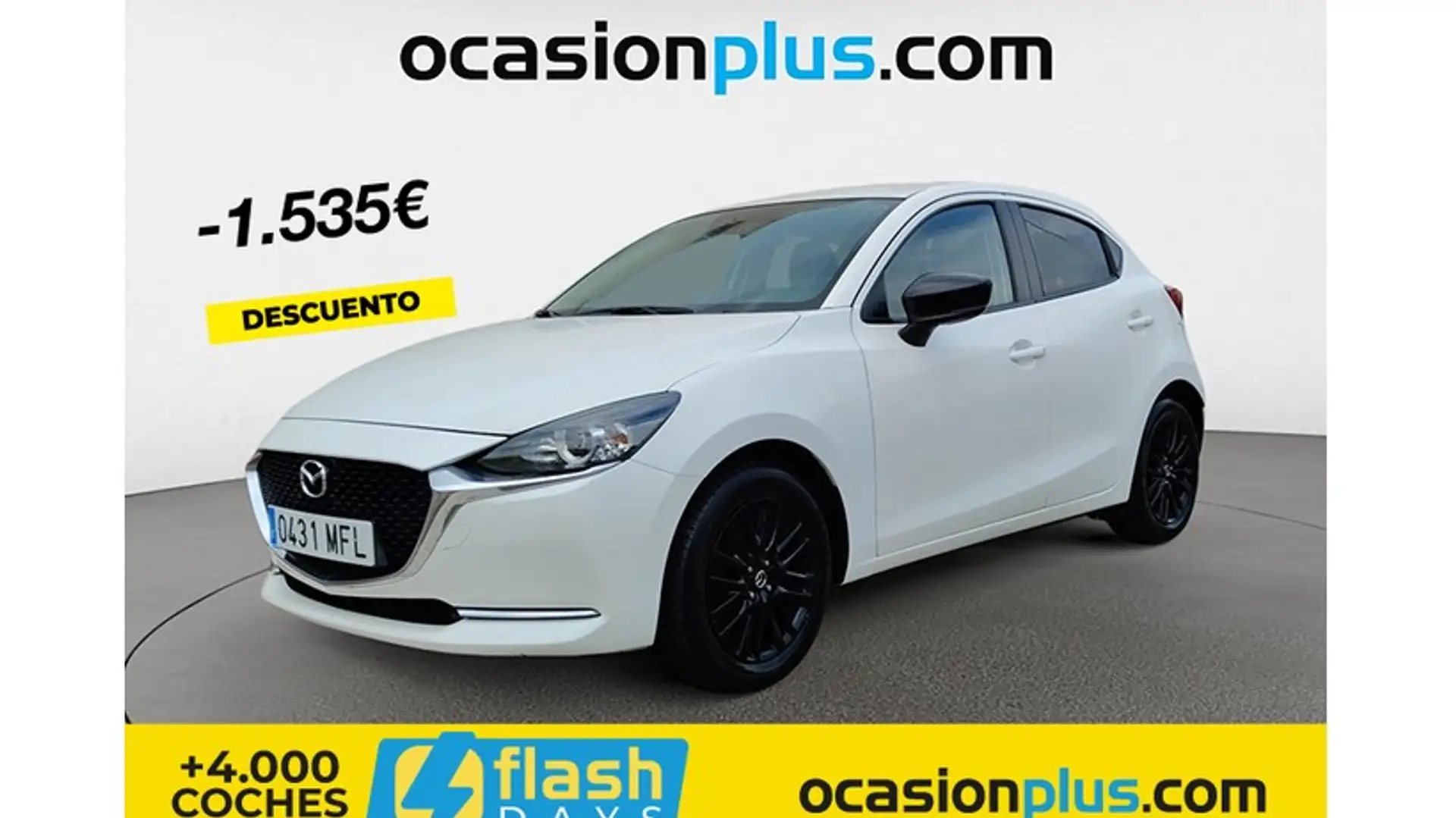 Mazda 2 1.5 Skyactiv-g Black Tech Edition 55kW Blanco - 1