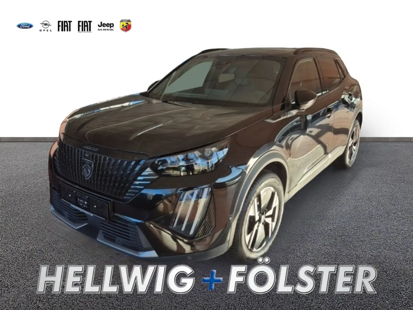 Peugeot 2008 GT 1.2 AT Navi Kamera 360 PDC v+h Noir - 1