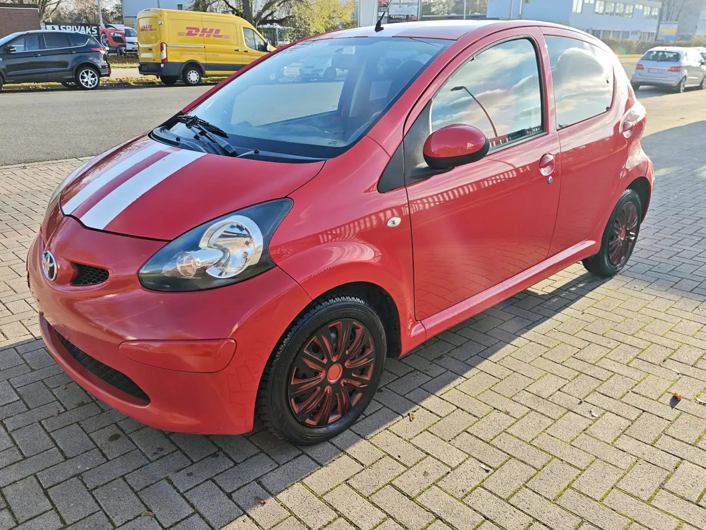 Toyota Aygo Cool KAMERA KLIMAANLAGE Rouge - 1
