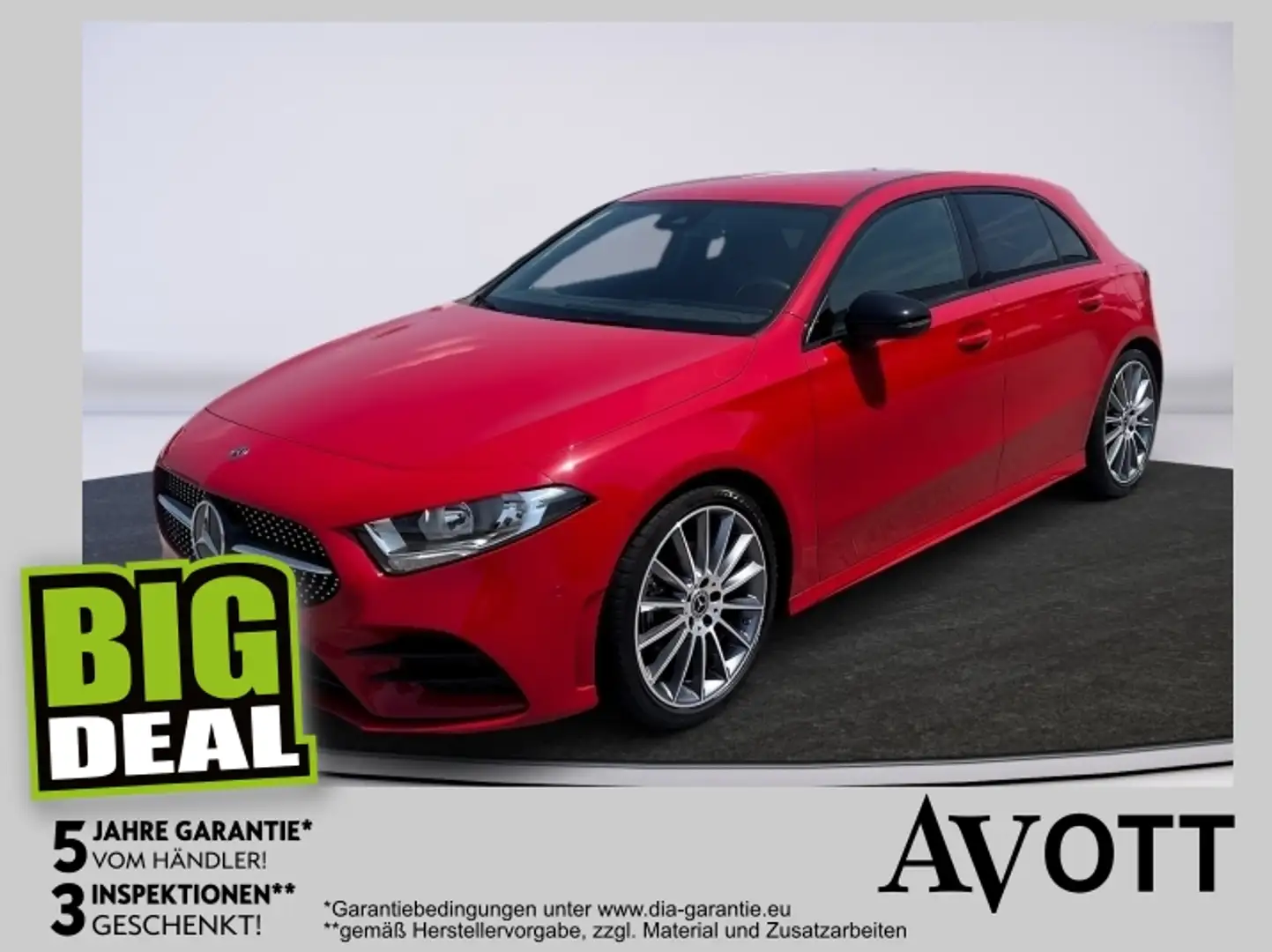 Mercedes-Benz A 180 AMG-Edition Rot - 1