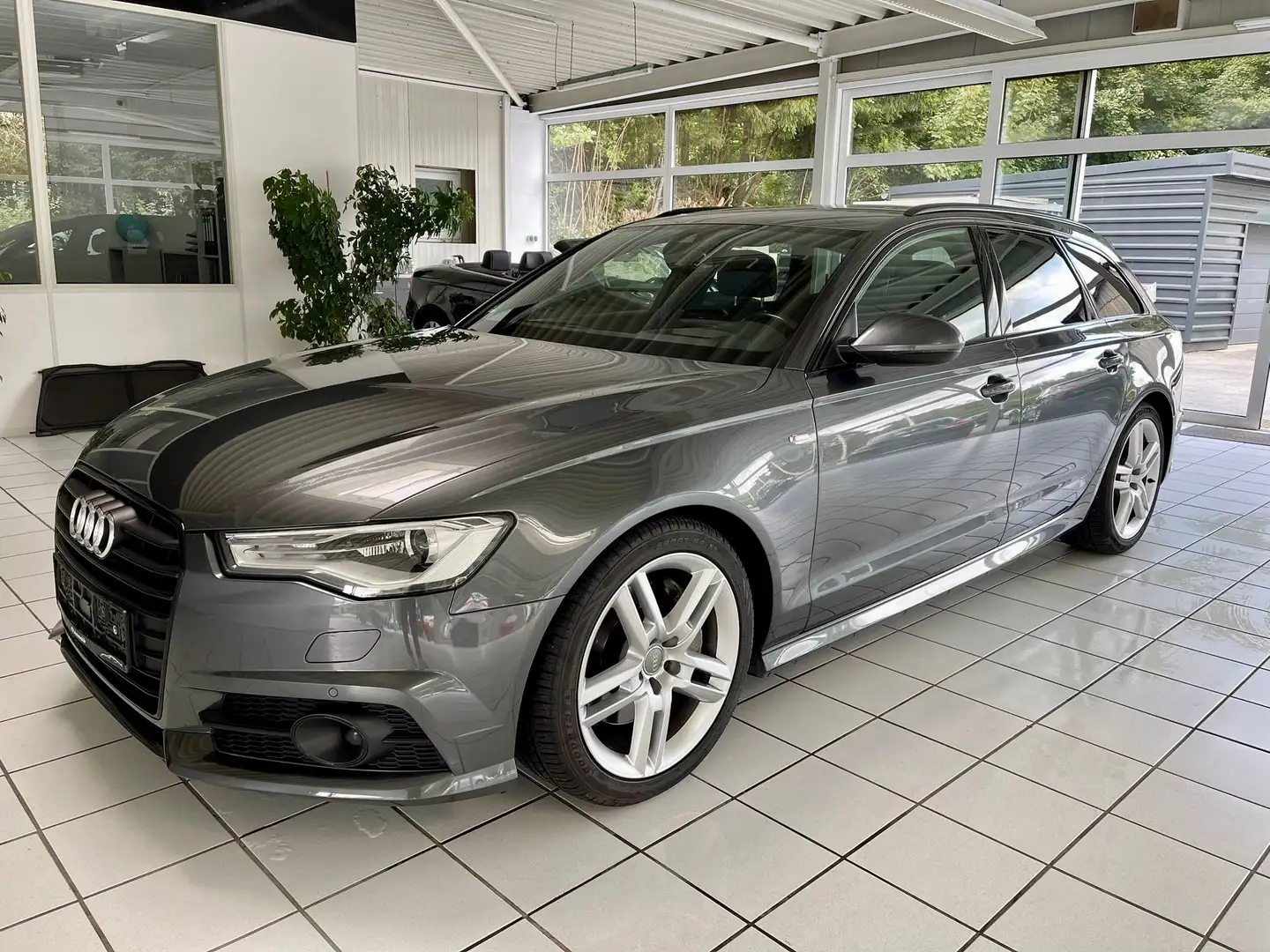 Audi A6 3.0 TDI*ACC*RFK*S-LINE*AHK*Head-up-DisplayALKANTAR Grau - 1