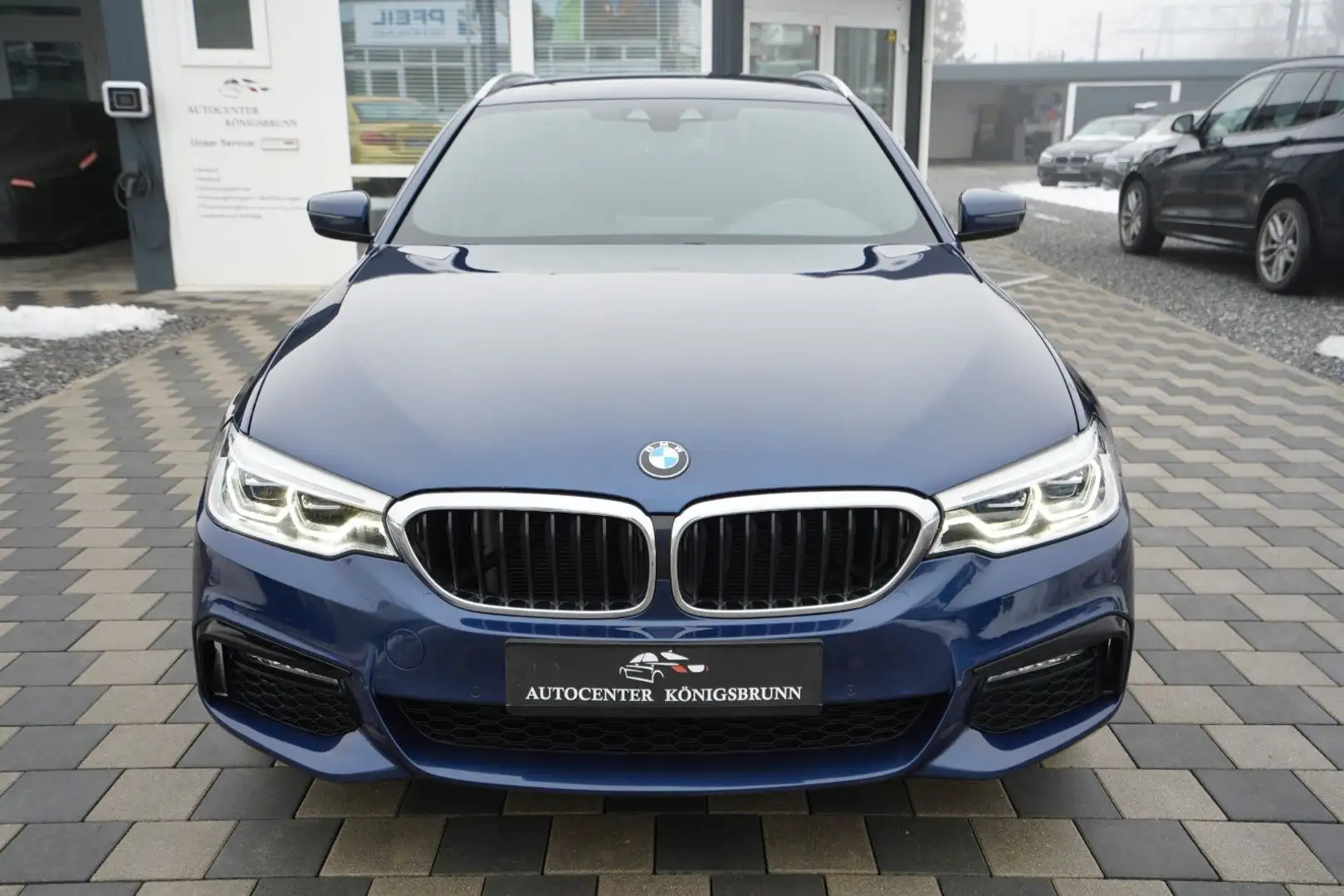 BMW 520 d*xDrive*MSport*Kamera*Totwinkel*Leder*2.Hand Blau - 2