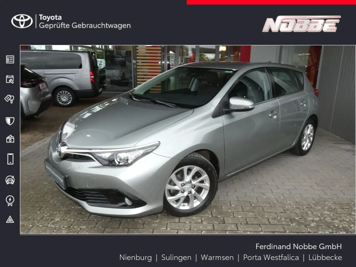 Toyota Auris 1.2 Turbo Comfort Zilver - 1