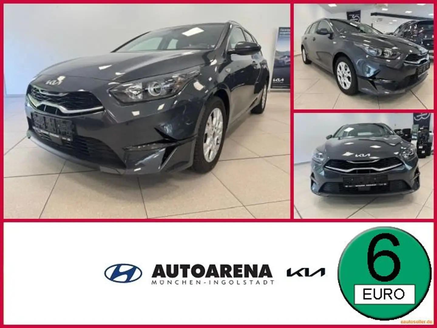 Kia Ceed SW / cee'd SW Ceed Sportswagon 1.5 T-GDI  Vision TOPZUSTAND Gris - 1
