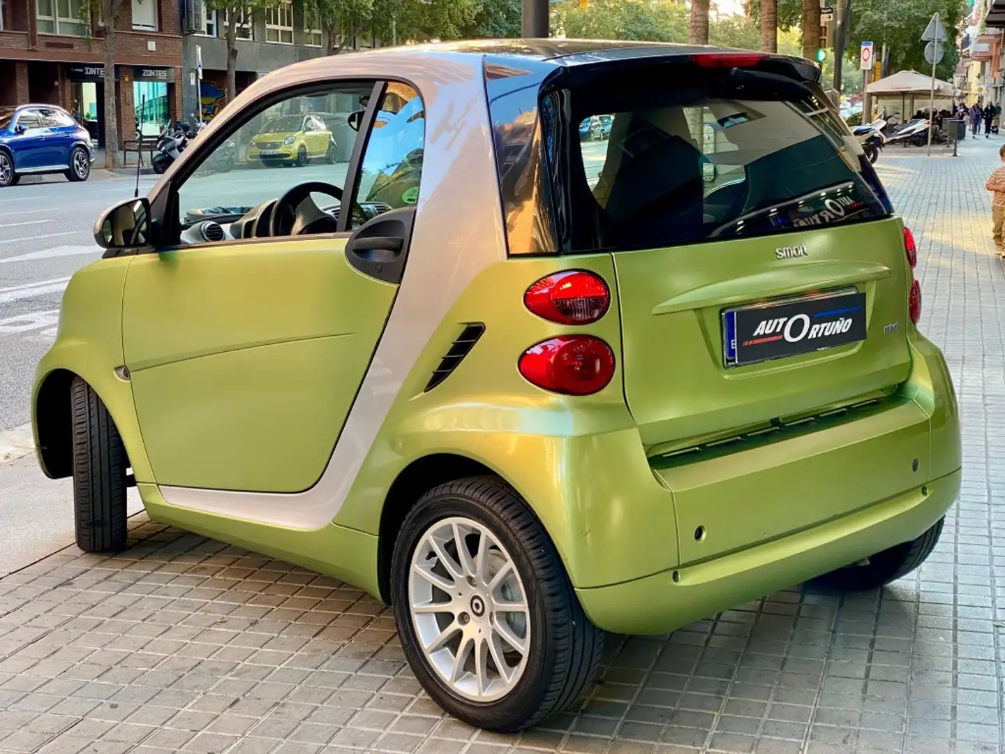 smart forTwo Cabrio 52 mhd Passion Aut. Vert - 2