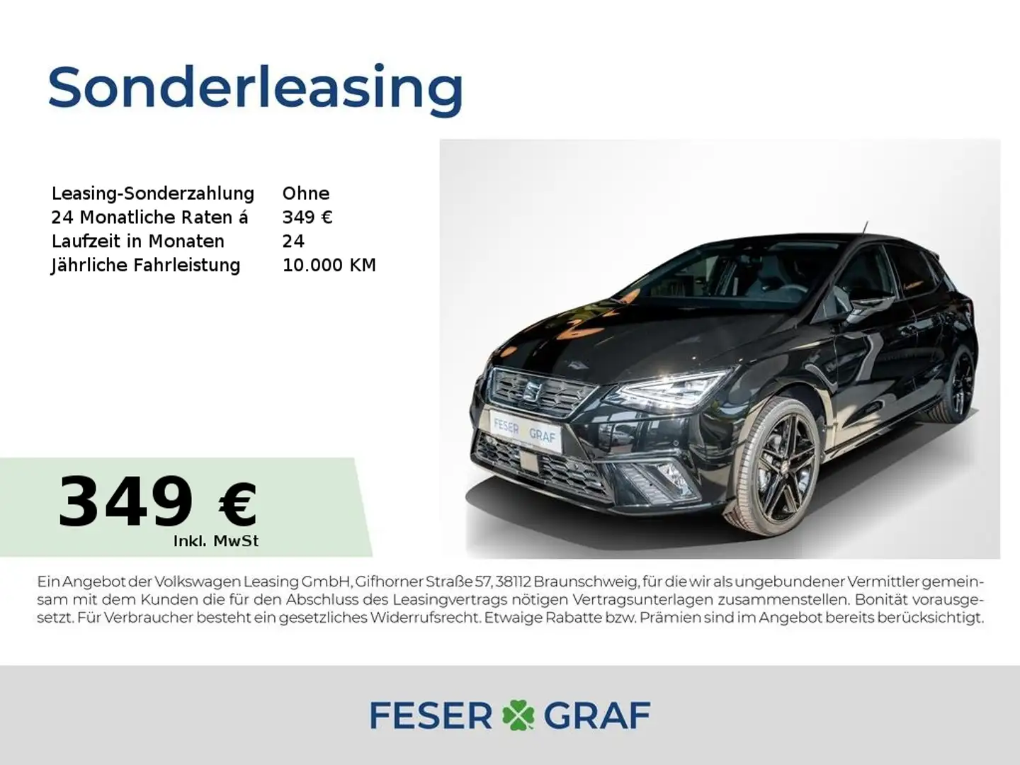 SEAT Ibiza FR Black Edition 1.0 TSI DSG/NAVI/SHZ/RFK - 1