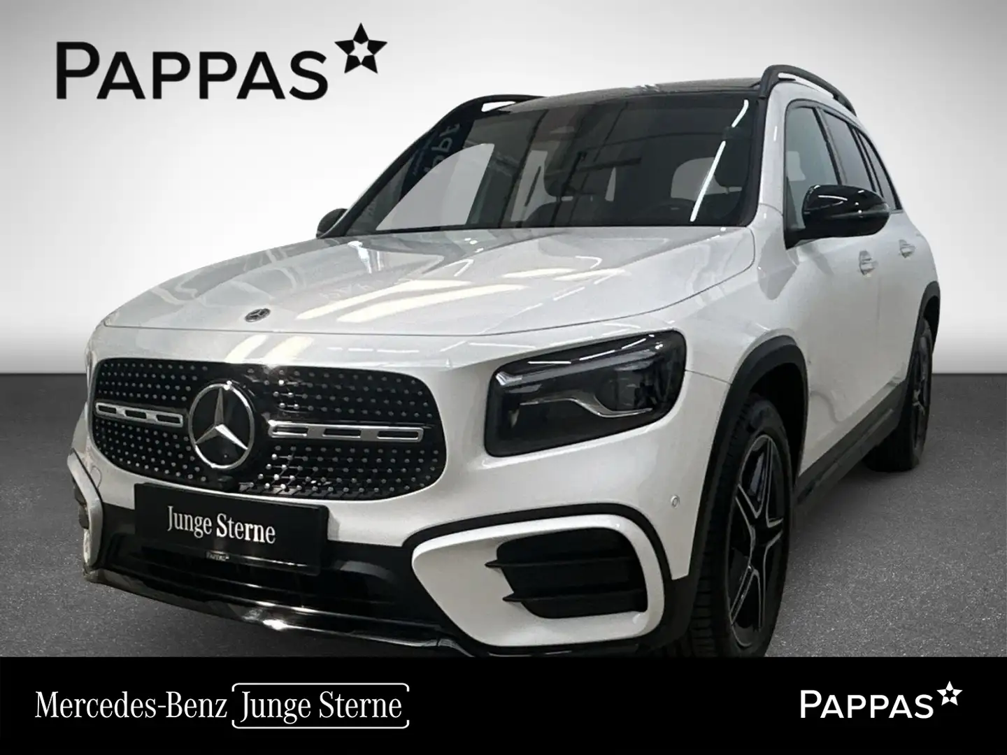 Mercedes-Benz GLB 220 d 4MATIC PTS Distr Navi Pano AUT Wide Weiß - 1