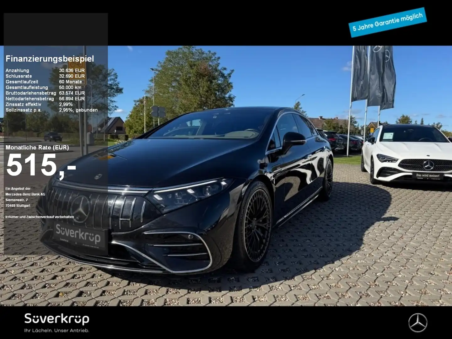 Mercedes-Benz EQS 53 4M+ AMG BURM DRIVERS MEMO 360 DISTR Schwarz - 1