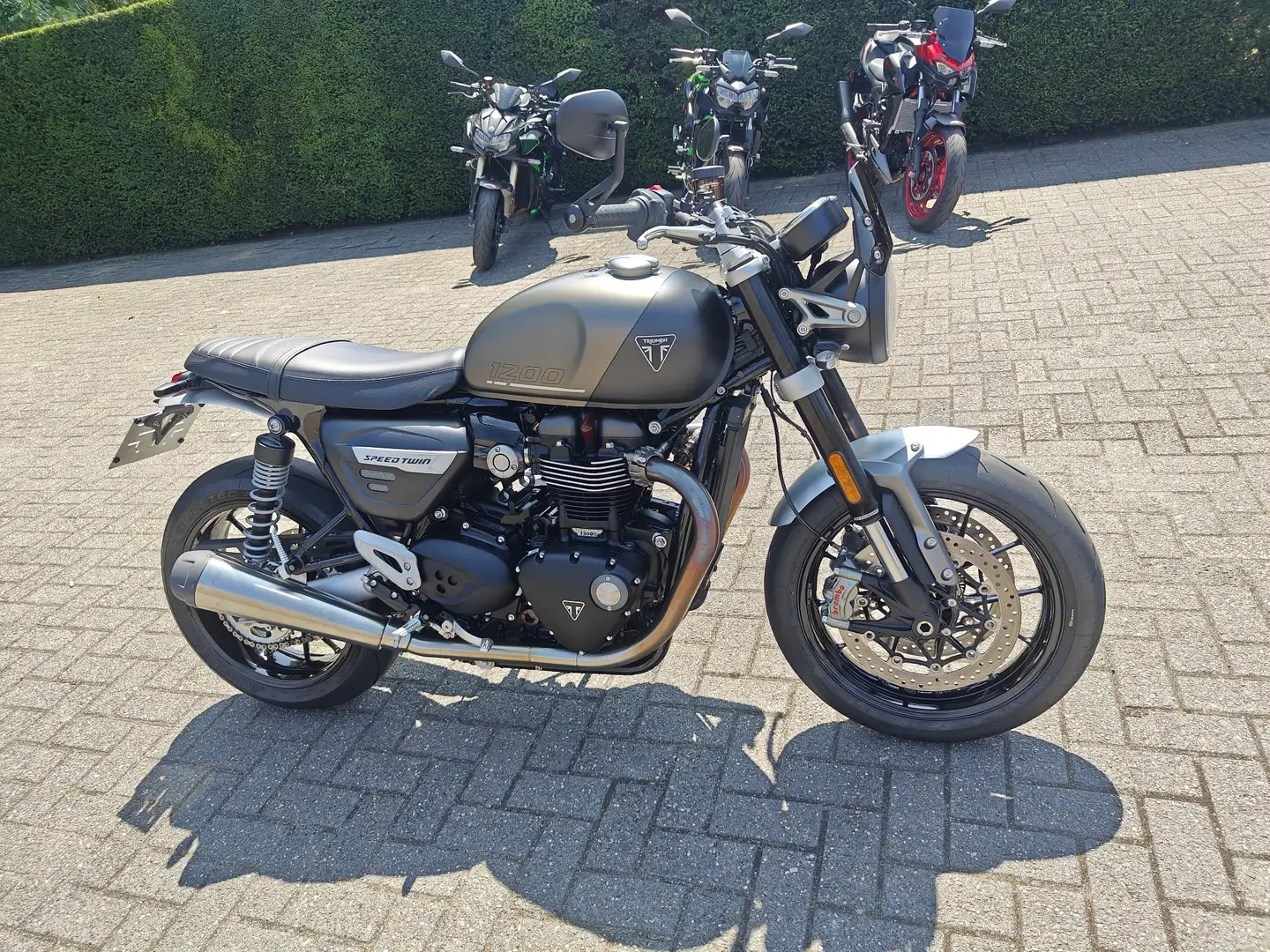 Triumph Speed Twin 1200 Grijs - 1