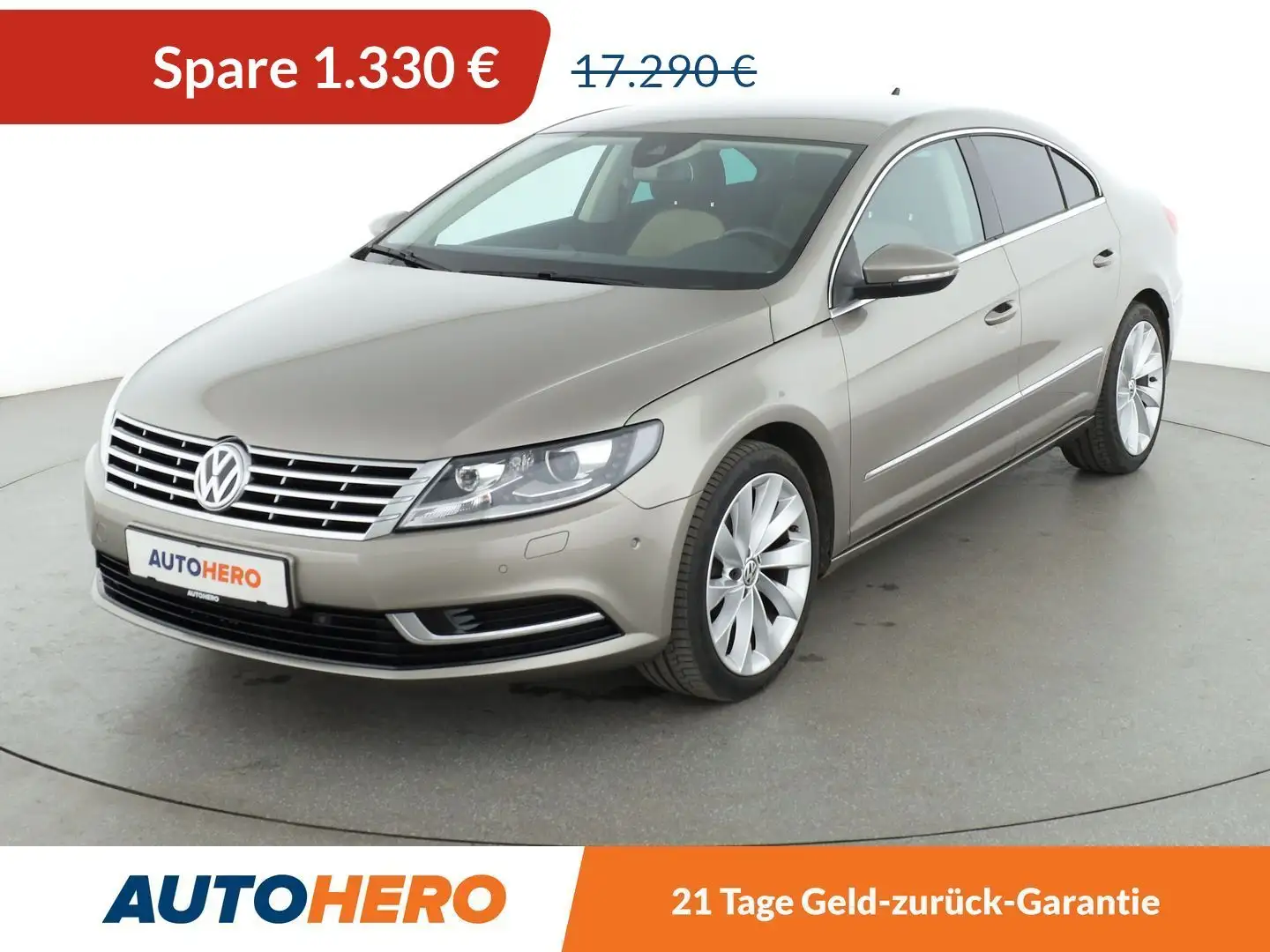Volkswagen CC 2.0 TDI BlueMotion Tech Aut.*NAVI*PDC*SHZ* Braun - 1