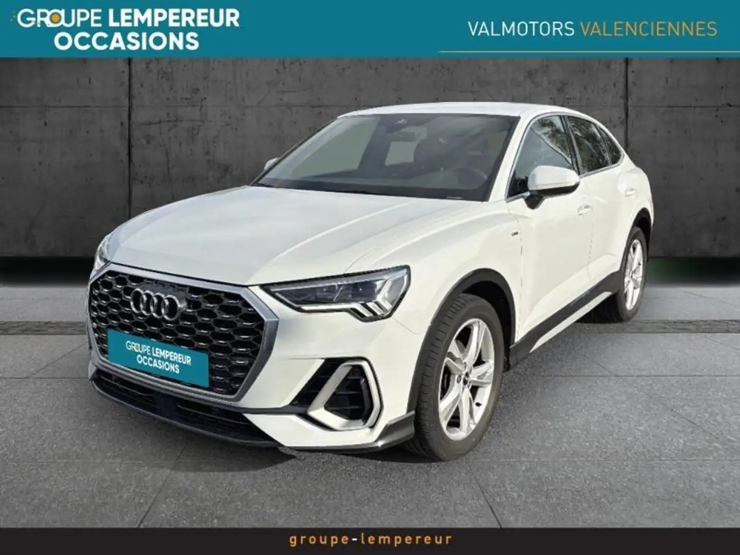 Audi Q3 35 TDI 150ch S line S tronic 7 Blanc - 1