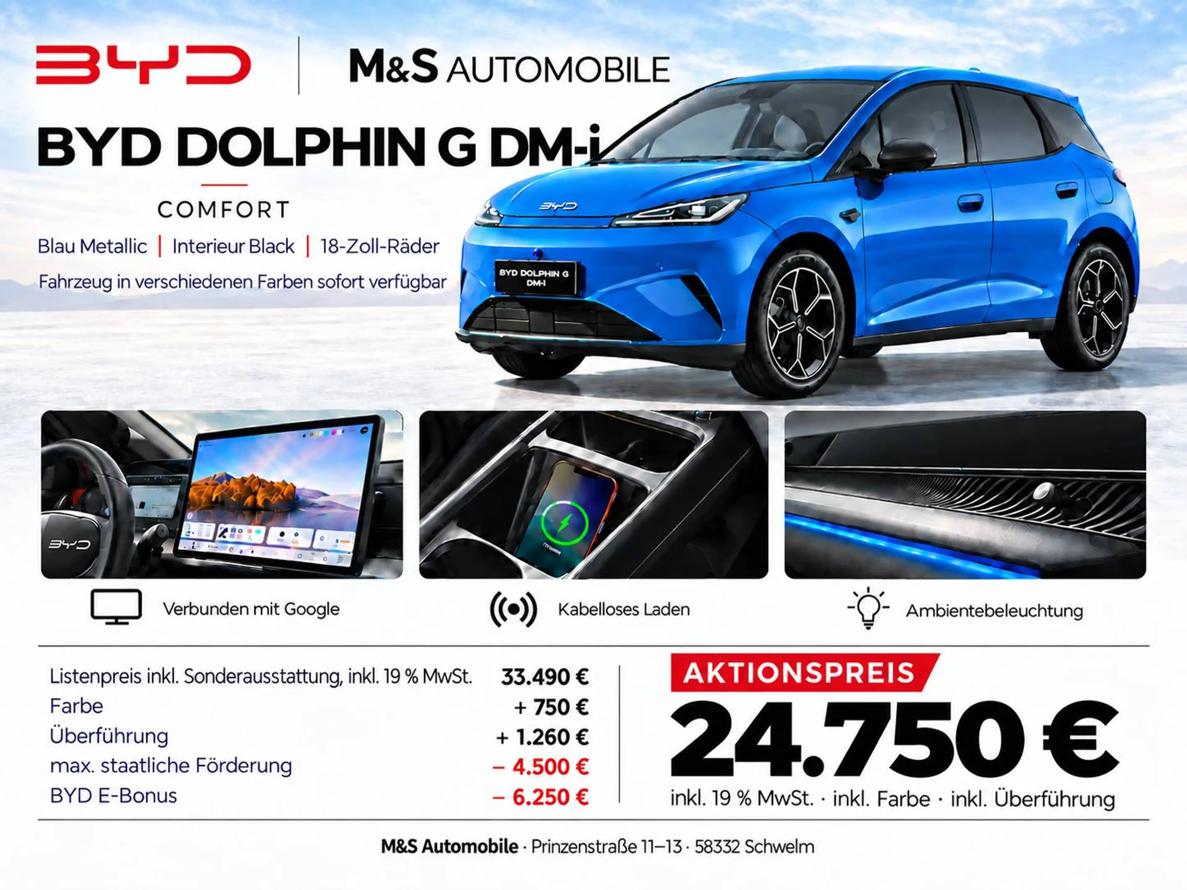 BYD Dolphin G BYD DOLPHIN G DM-I Comfort °Neuwagen°