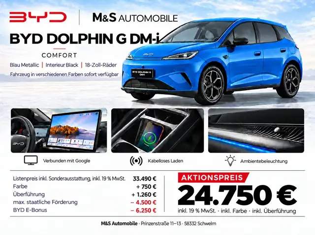 BYD Dolphin G BYD DOLPHIN G DM-I Comfort °Neuwagen°