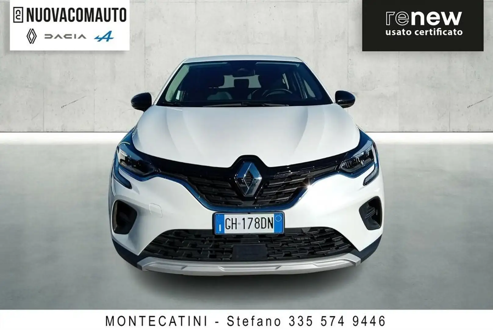 Renault Captur 1.6 hybrid Zen E-Tech 145cv auto Bianco - 2