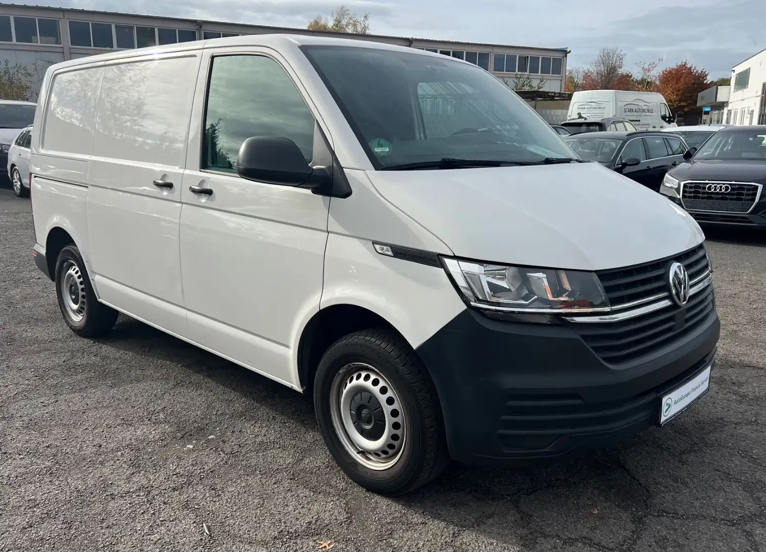 Volkswagen T6 Transporter T6.1*Transporter*Kasten*Klima*Sitzh*AHK*PDC* Weiß - 1