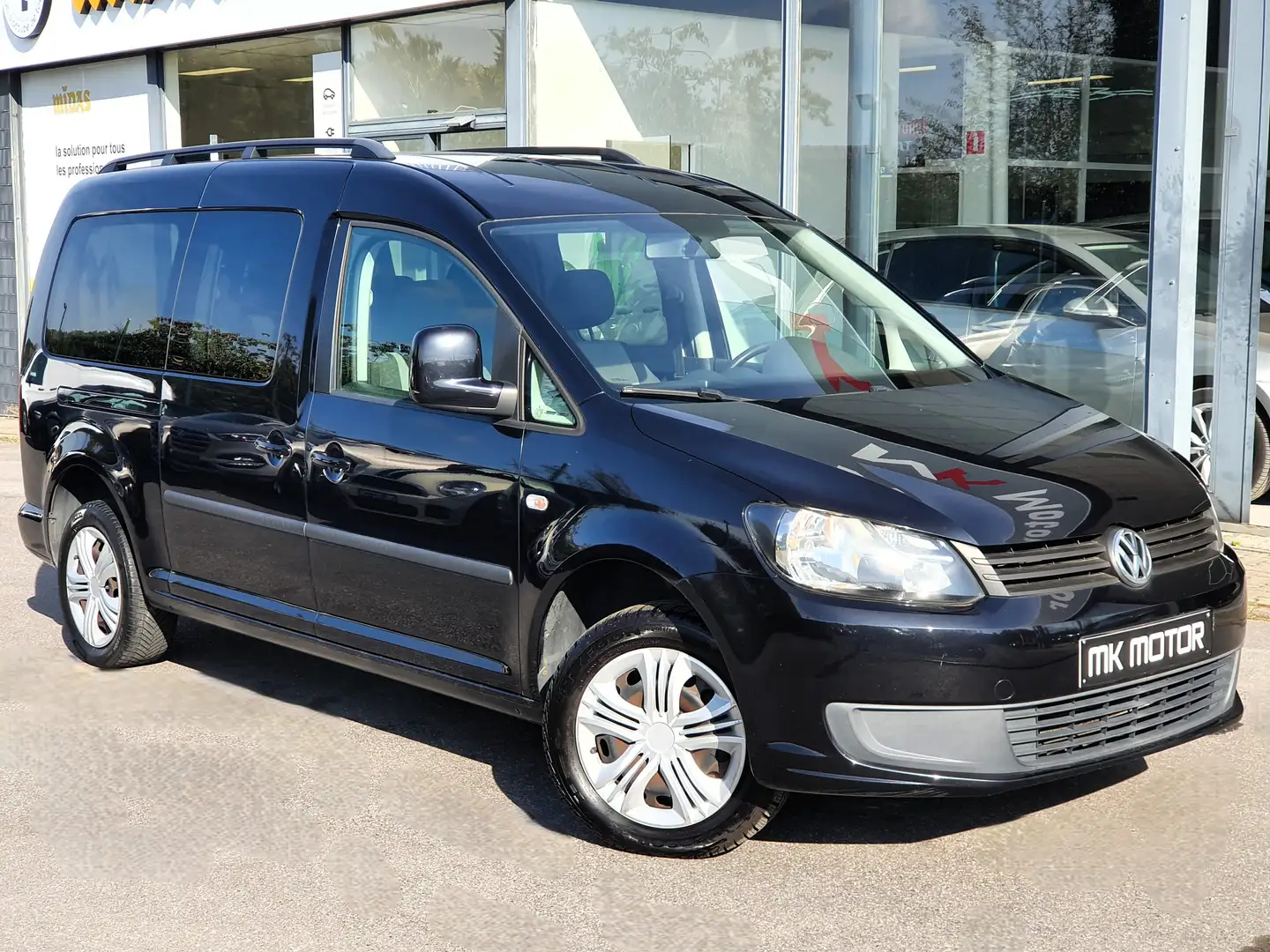 Volkswagen Caddy 🟢1.2 ESSENCE 105CV DOUBLE CABINE - 5 PLACES Nero - 2