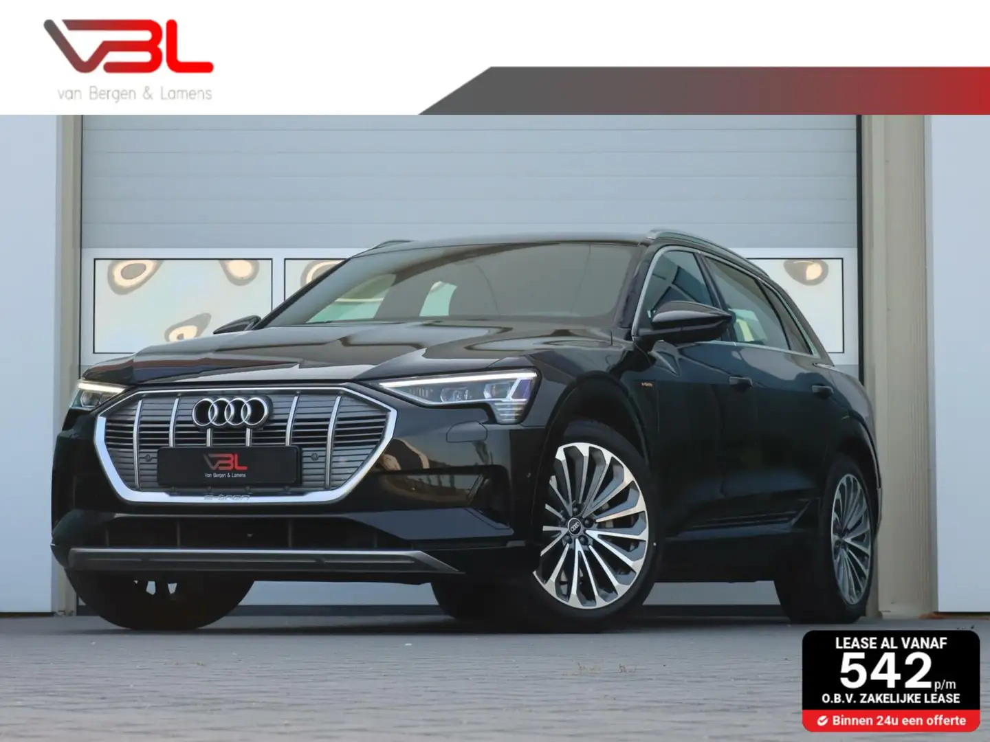Audi e-tron 55 quattro Advanced edition Plus 95 kWh Schwarz - 1