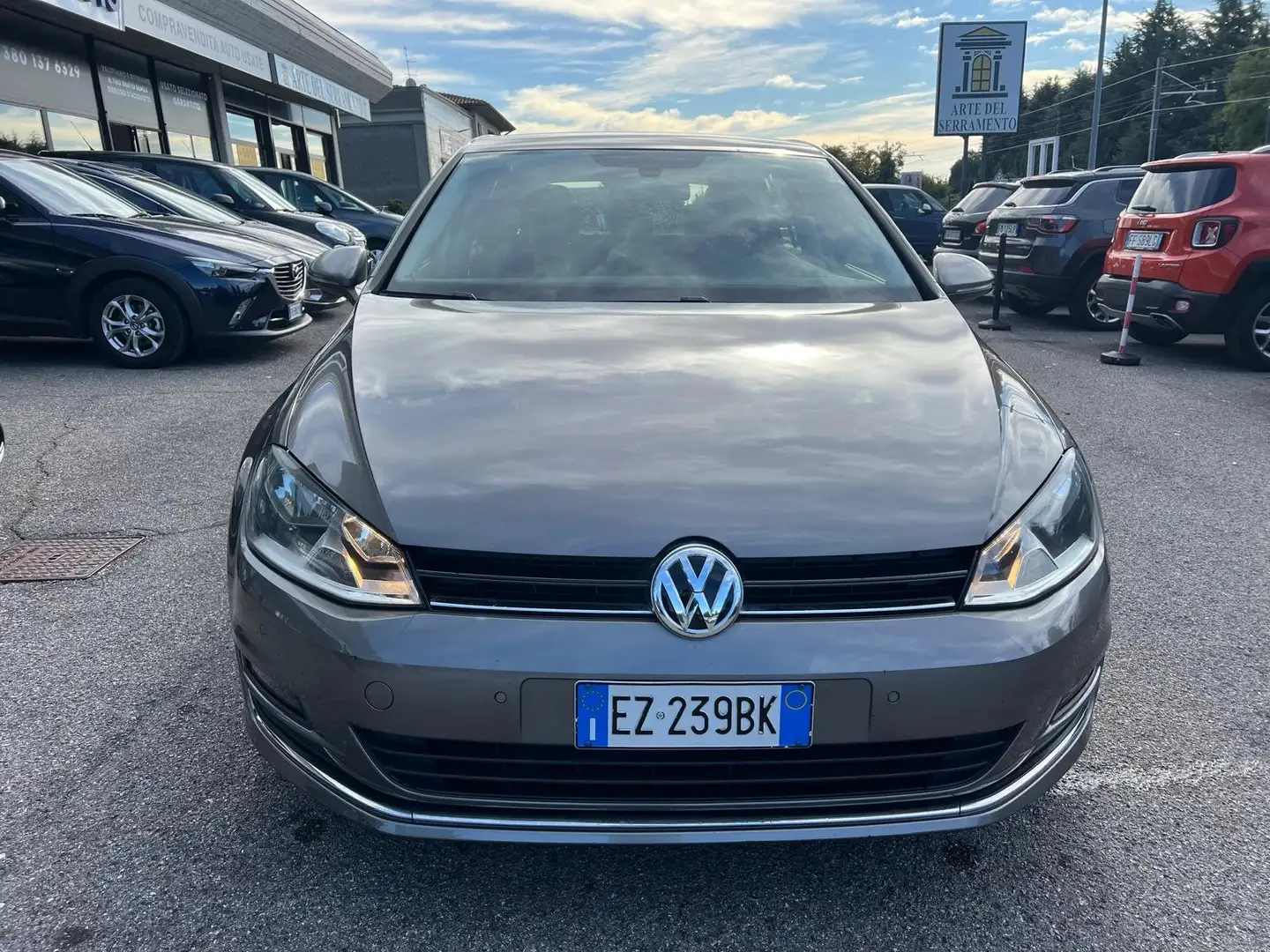 Volkswagen Golf 1.6 tdi Highline Executive 110cv E6 Grigio - 2