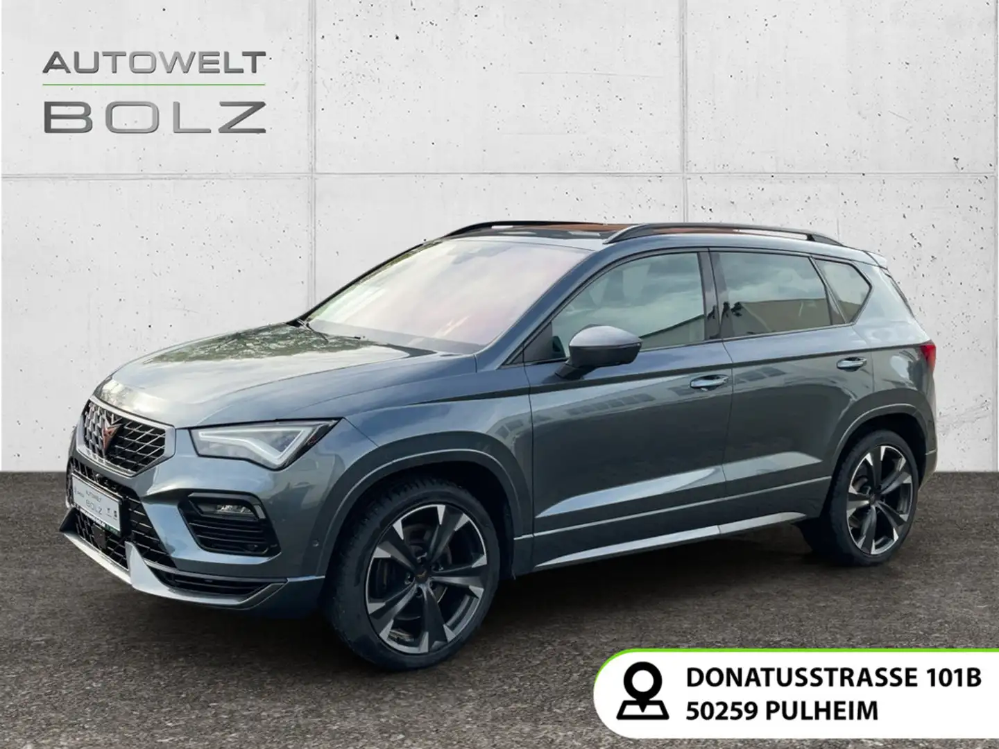 CUPRA Ateca 4Drive 2.0 TSI AHK Pano Akrapov Beats 360 Grau - 1