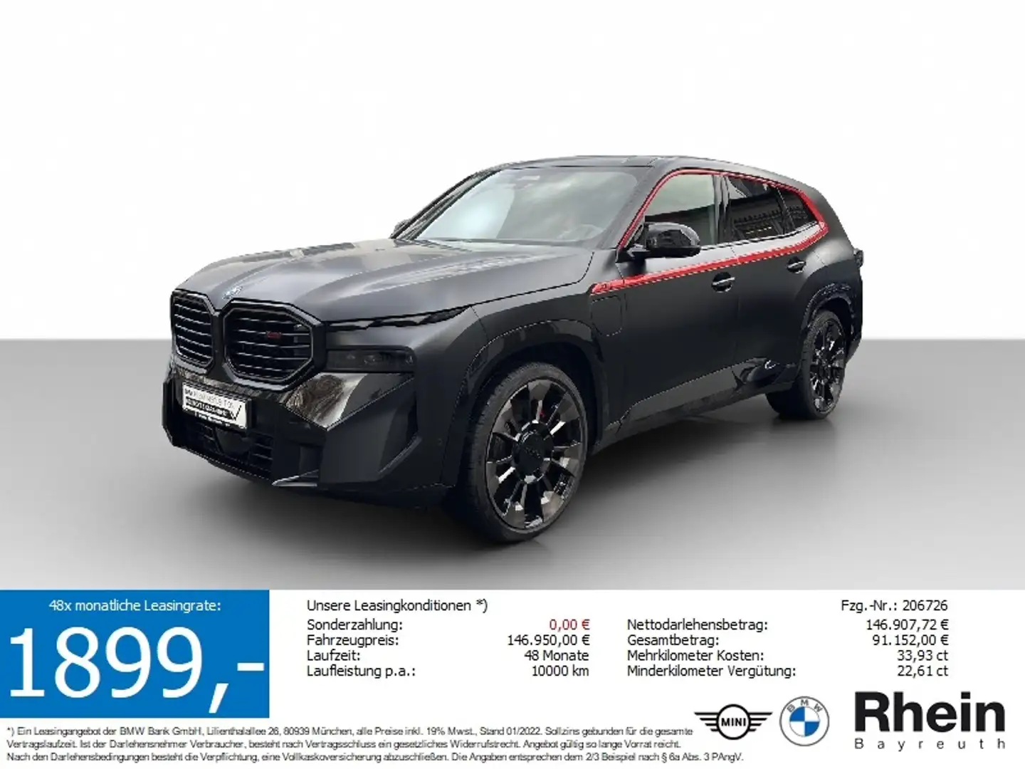 BMW XM Label Navi AdapLED Hifi B&W AHK Driver´s Pack Navi Noir - 1