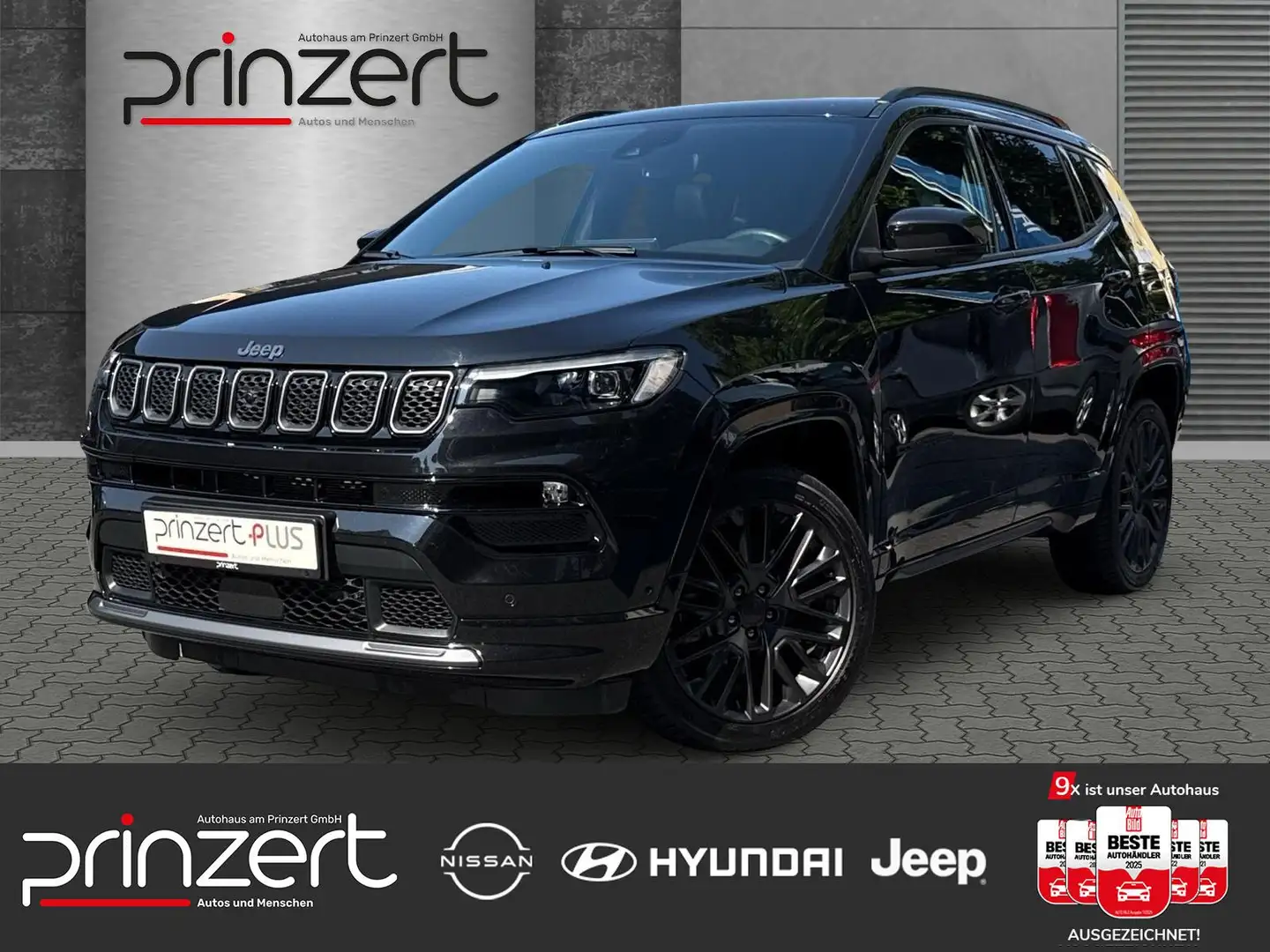 Jeep Compass Plug-In Hybrid 4WD "S" LED*Navi*PGD*AT6 Nero - 1