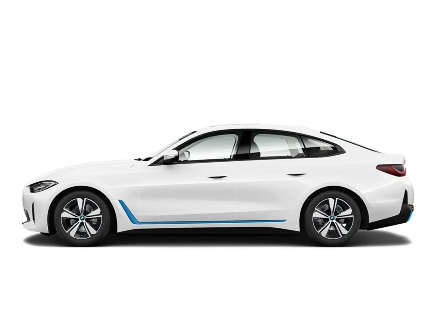 BMW i4 eDrive40 Gran Coupe/AHK/Navigation/Leder Weiß - 2