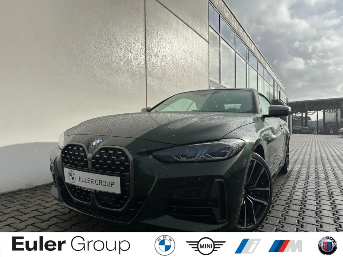 BMW 440 A xDive Cabrio Sportpaket HUD AD StandHZG Navi Led Grün - 1