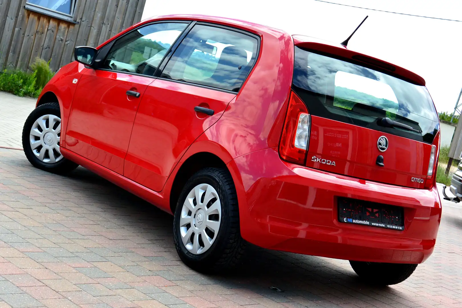Skoda Citigo 1.0i Active *1ER MAIN*5 POERTES*GARANTIE 12 MOIS* Roşu - 2
