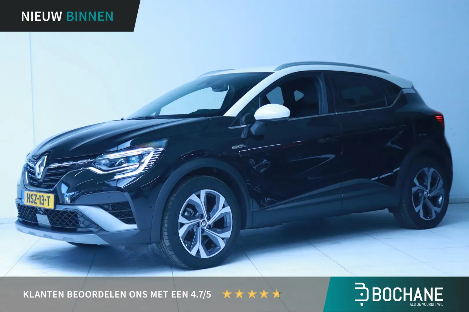 Renault Captur 1.6 E-Tech Plug-in Hybrid 160 Edition One Bose/Nav Zwart - 1