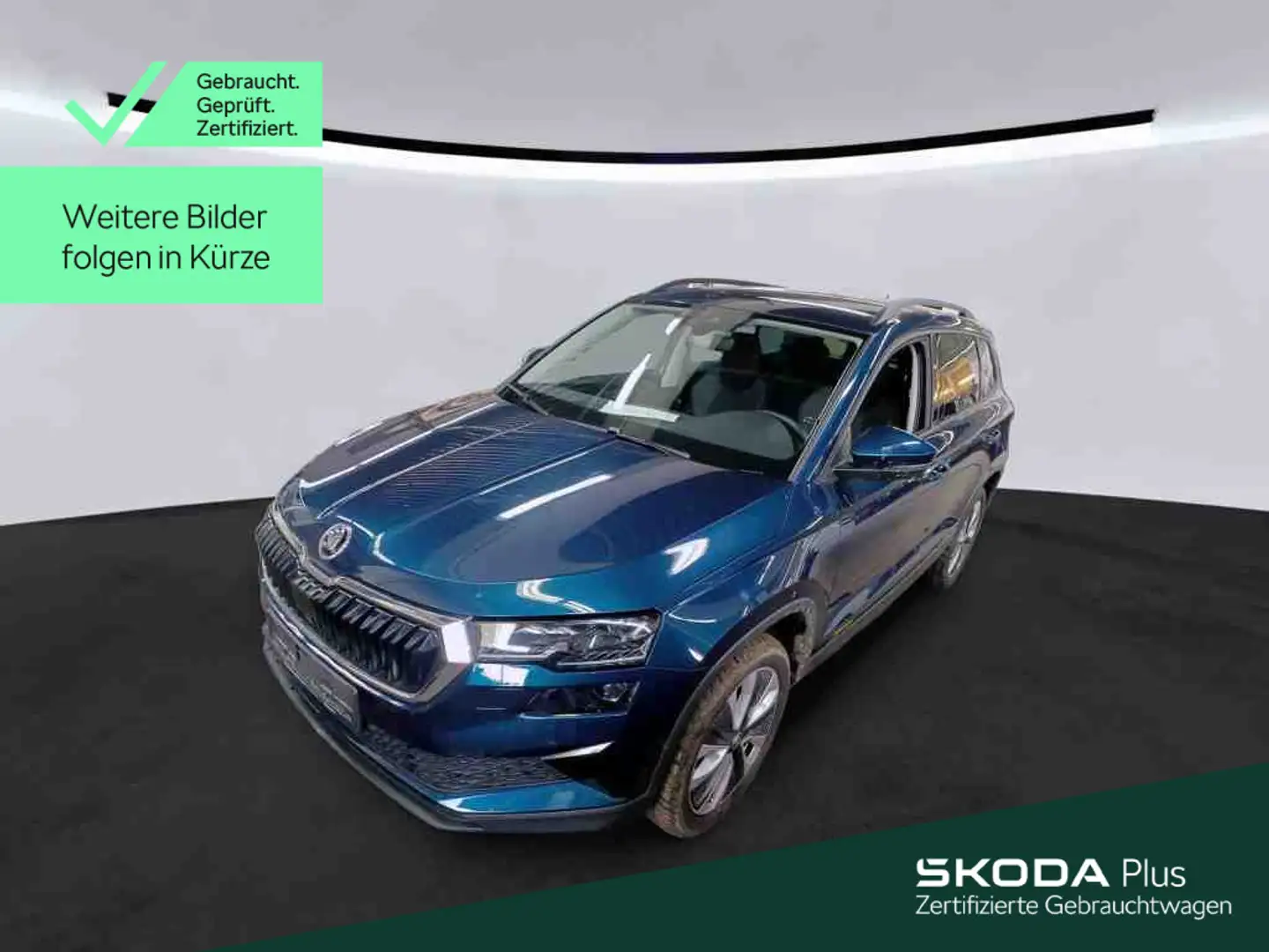 Skoda Karoq 1.5 TSI DSG STYLE*MATRIX*KESSY*PDC*SHZ*NAV Blau - 1