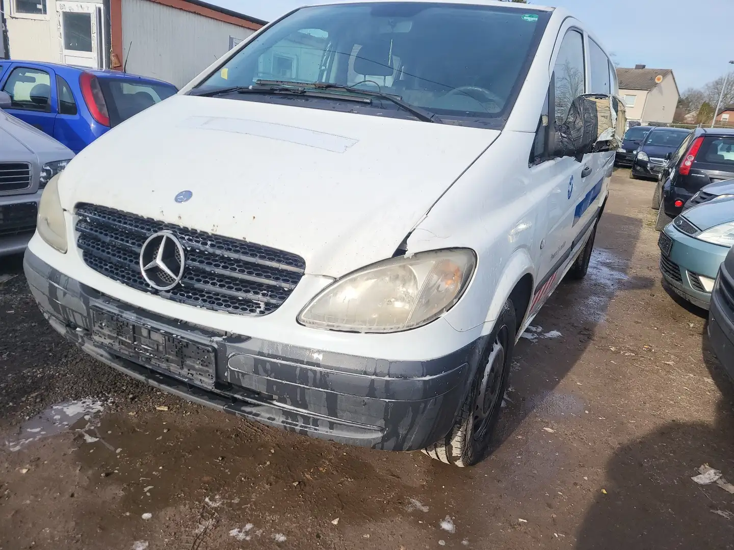 Mercedes-Benz Vito 111 CDI Extralang DPF neu bremsen White - 1