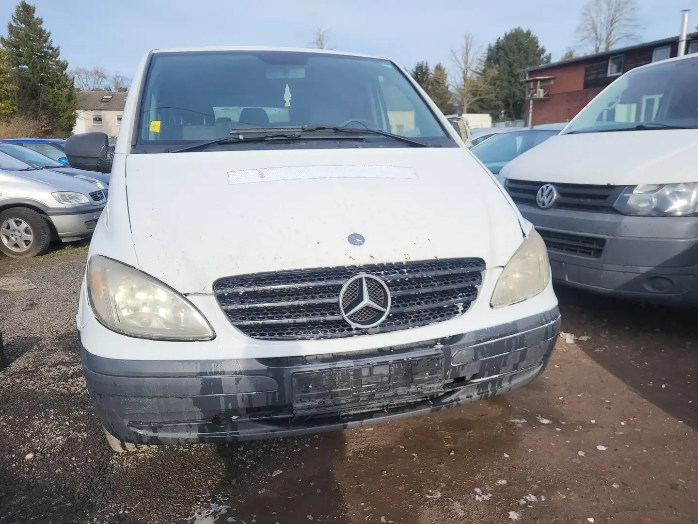 Mercedes-Benz Vito 111 CDI Extralang DPF neu bremsen White - 2