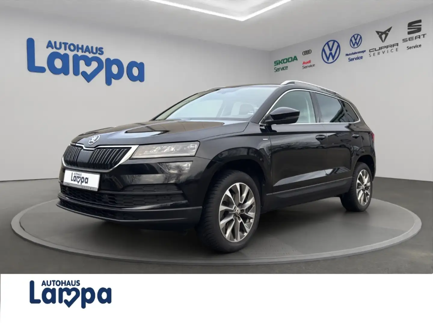 Skoda Karoq Clever 1.0 TSI KESSY, RFK, PDC, SHZ, KLIMA Schwarz - 1