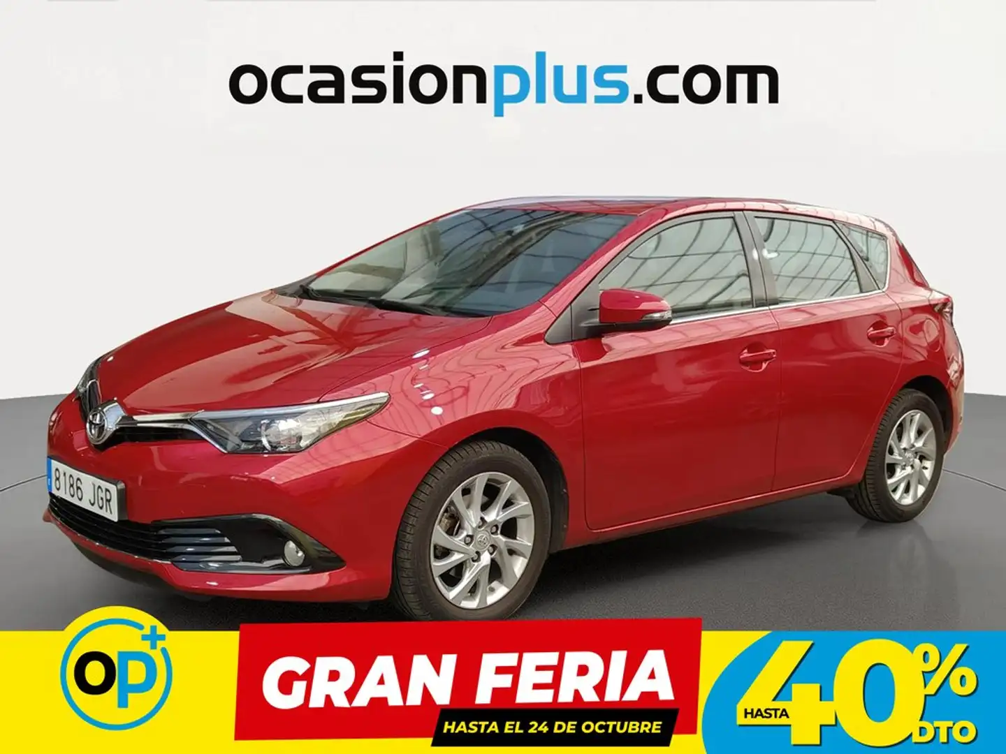 Toyota Auris 120T Active Rojo - 1