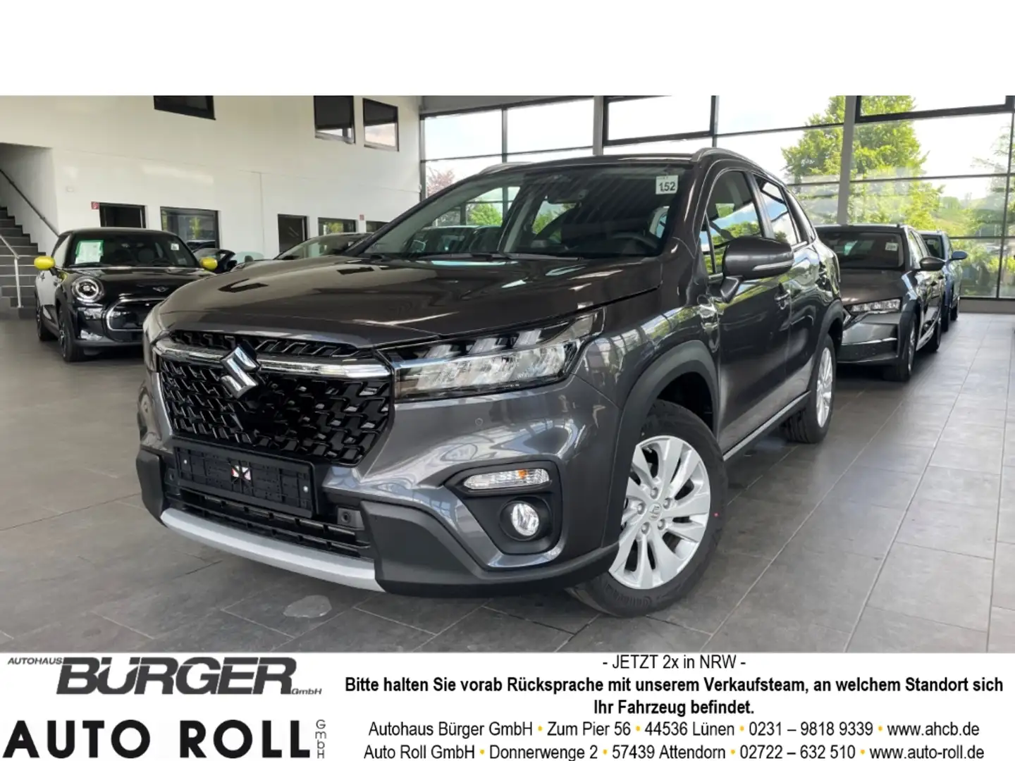 Suzuki SX4 S-Cross Facelift Comfort 1.4 Navi LED ACC Kamera SitzHZG A Grigio - 1