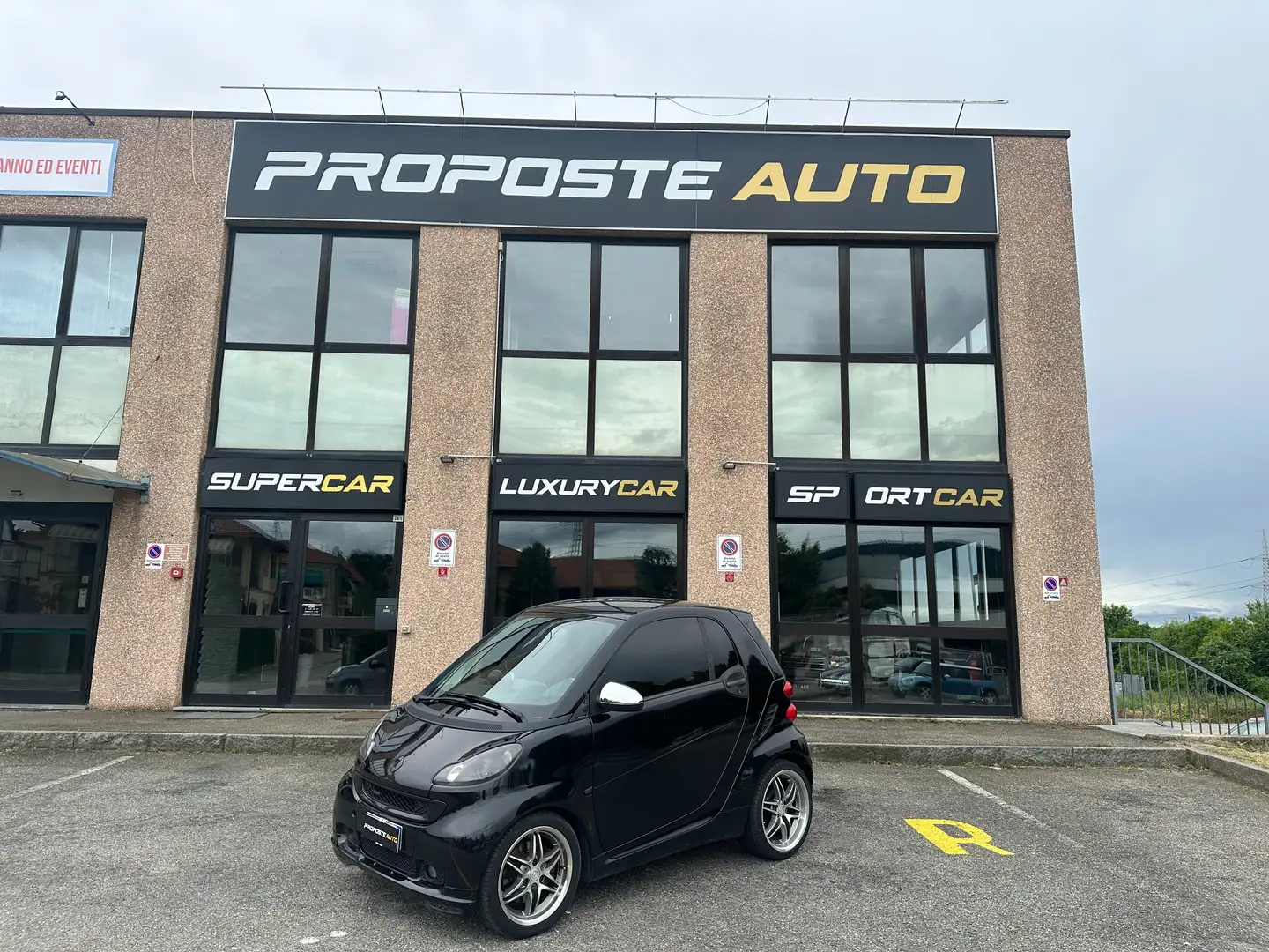 smart forTwo 1.0 Brabus 98 CV Xclusive  PREZZO REALE Noir - 1