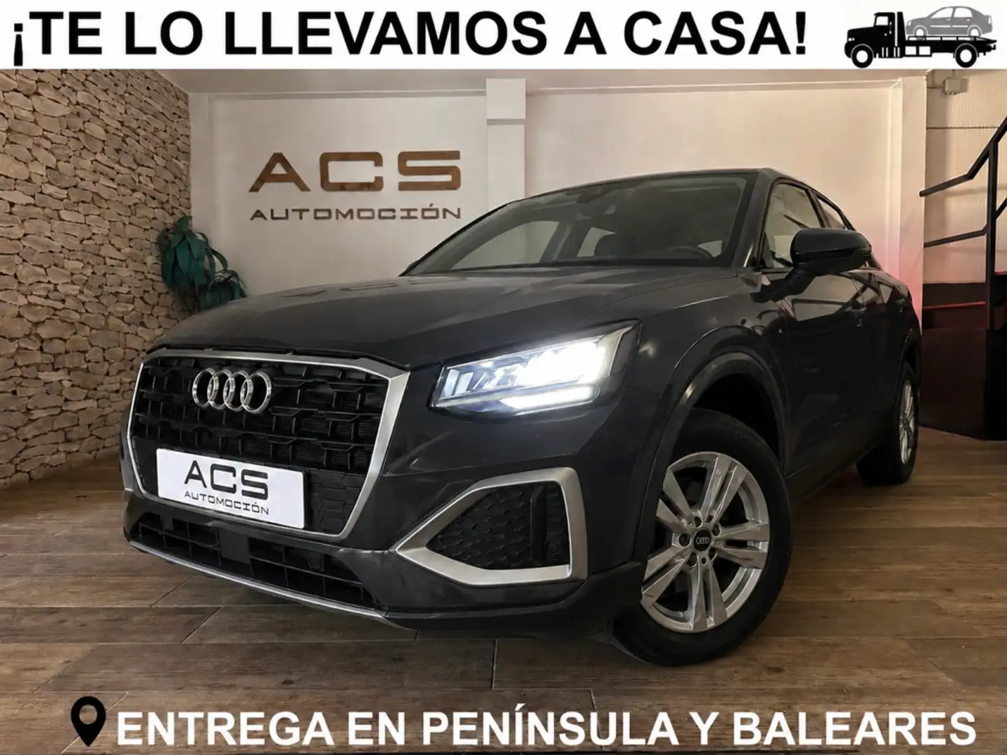 Audi Q2 30 TDI Advanced S tronic 85kW Gris - 1
