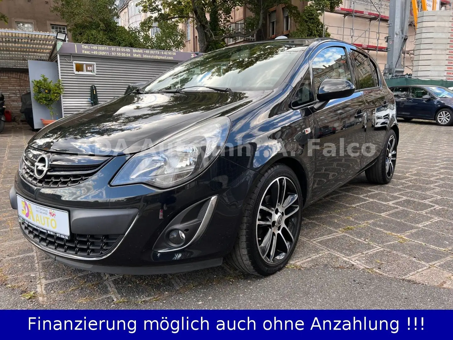 Opel Corsa D 1.4 Color Edition Klima SHZ Noir - 2