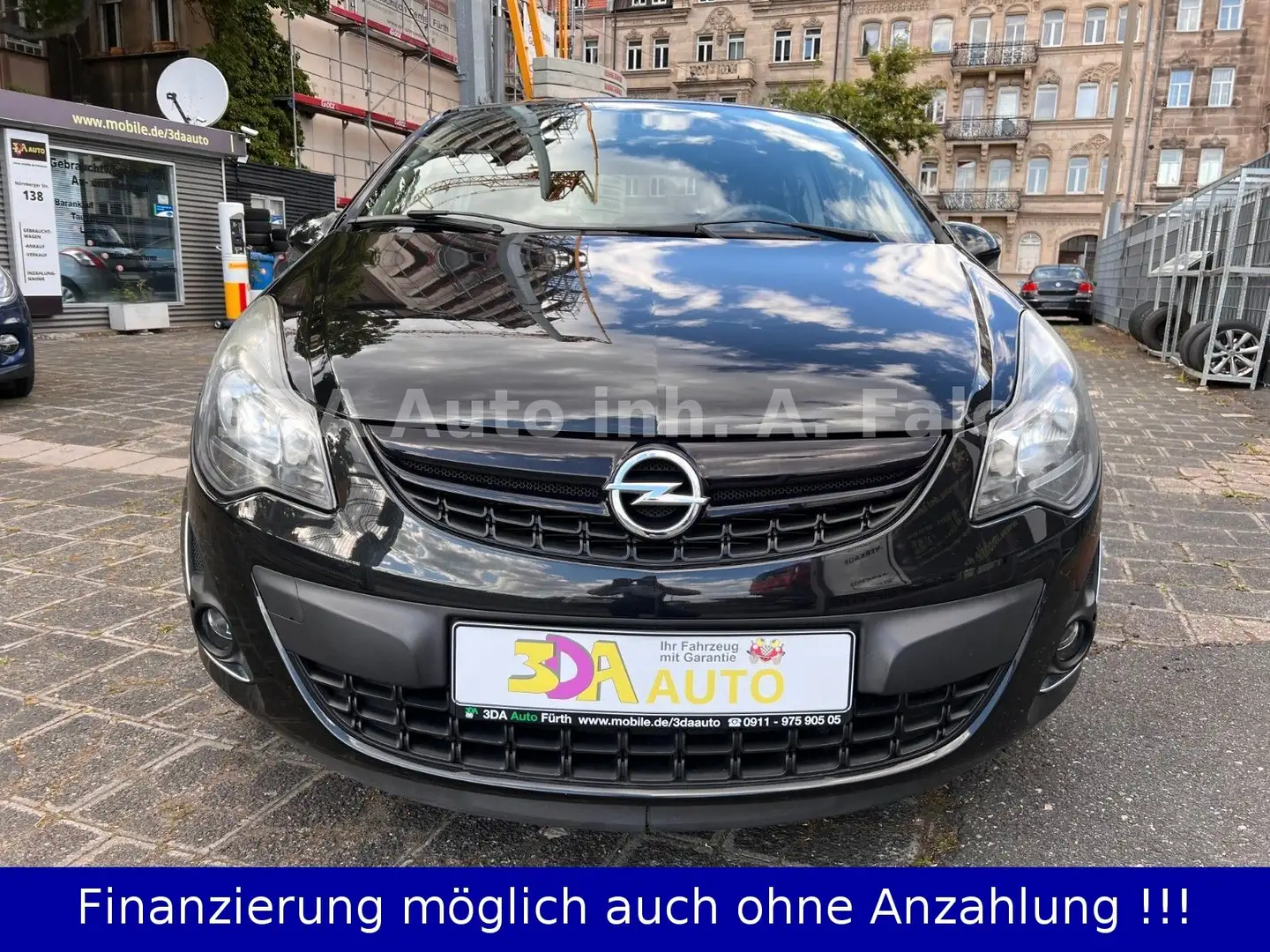 Opel Corsa D 1.4 Color Edition Klima SHZ Noir - 1