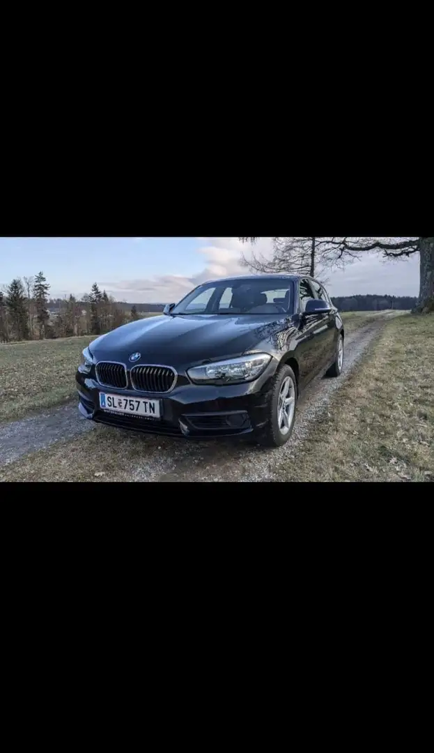 BMW 118 d Advantage Schwarz - 1