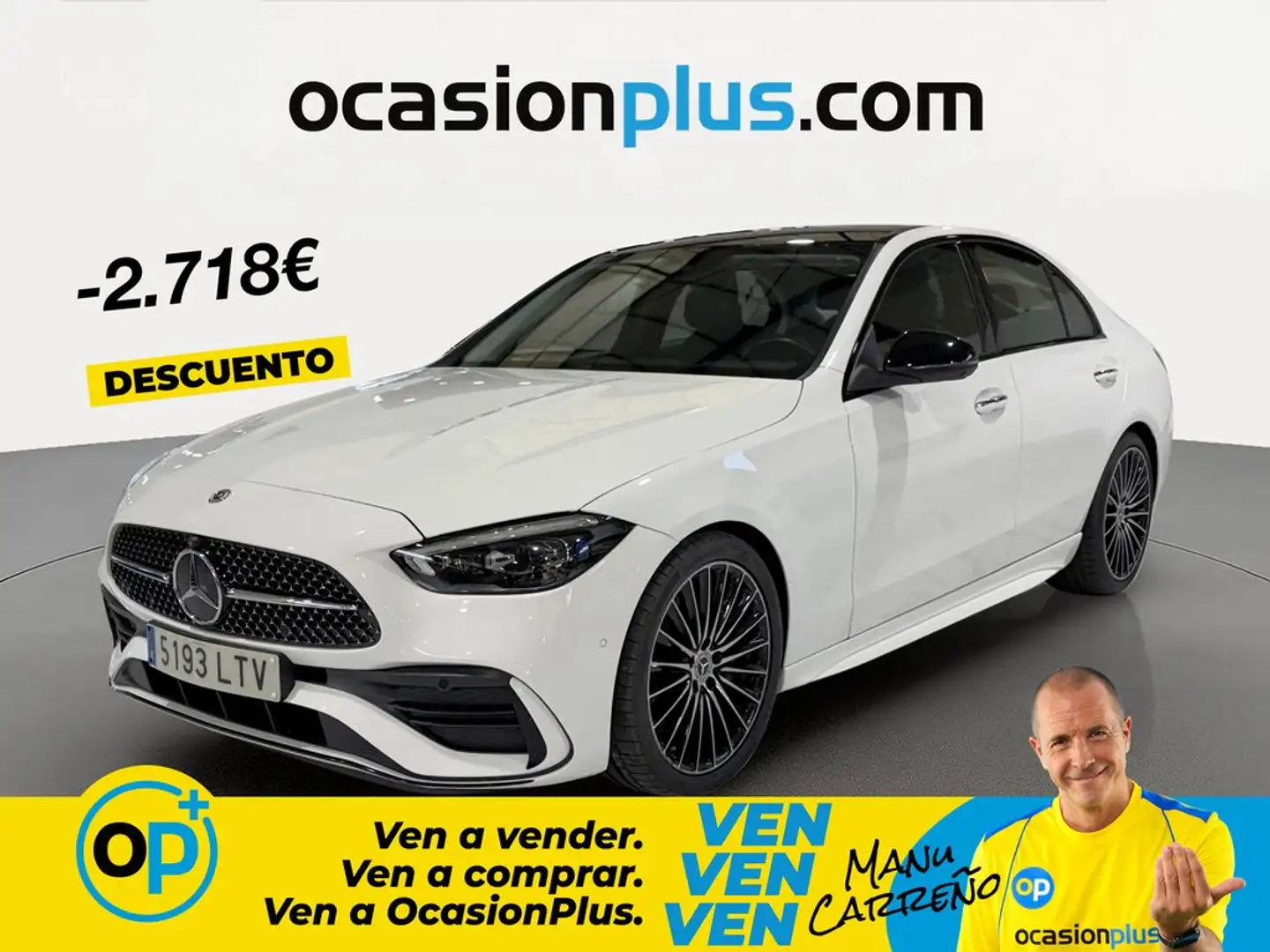 Mercedes-Benz C 200 9G-Tronic Blanco - 1
