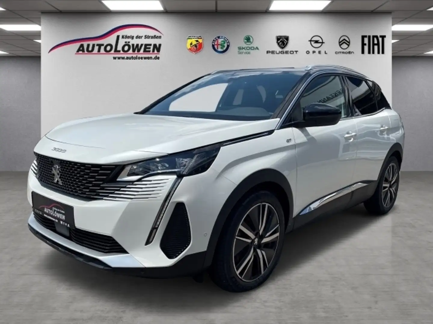 Peugeot 3008 Hybrid4 300 Navi Kamera Sitzheizung Weiß - 1