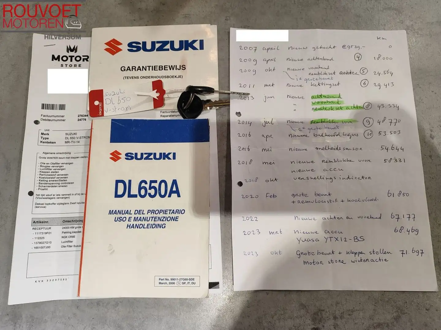 Suzuki V-Strom 650 DL ABS Grijs - 2