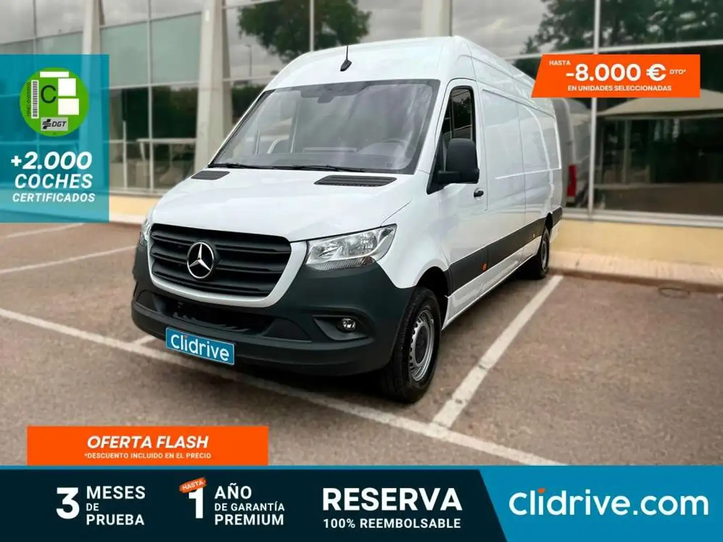 Mercedes-Benz Sprinter 315 CDI LARGO 3.5T T. ALTO Blanc - 1
